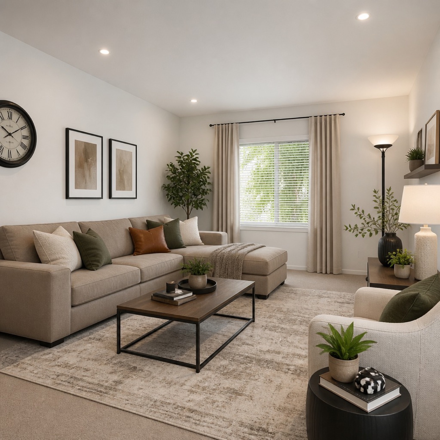 Open living area